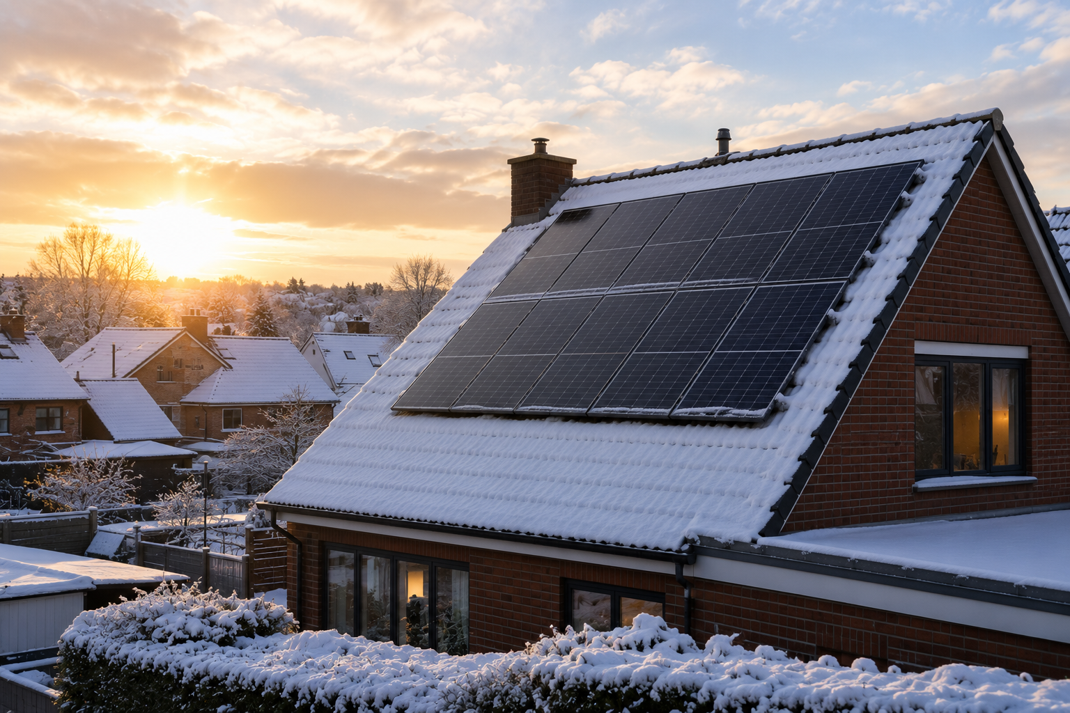 The Truth About Solar Panels in Winter